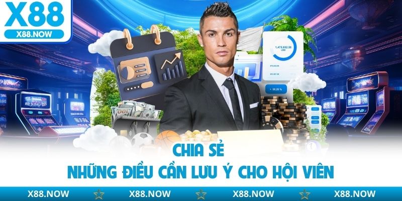 Chia sẻ những điều cần lưu ý cho hội viên